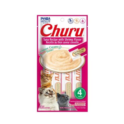 Churu - Cat Tuna/Shrimp Puree - 4x14g (56g)