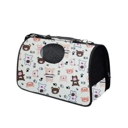Patterned Soft-Sided Pet Carrier - Small