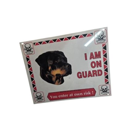Enter At Own Risk - Rottweiller