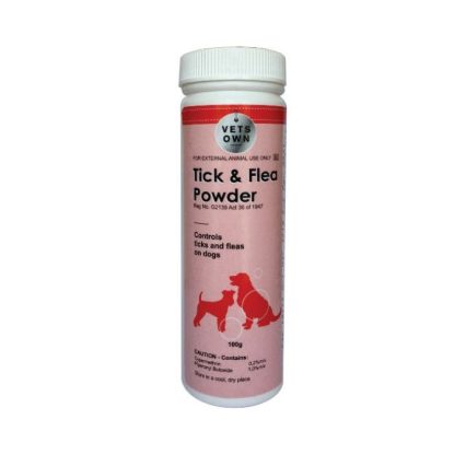 Vets Own - Powder Tick & Flea - 100g