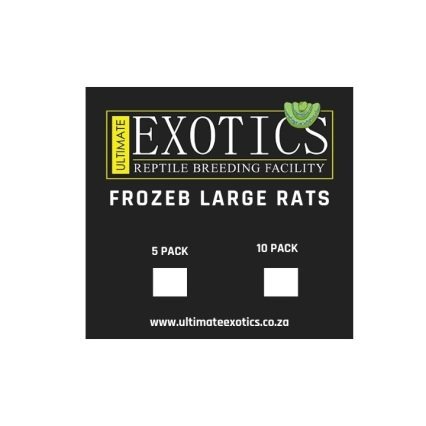 Frozen Large Rats 5PK